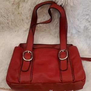 Mid sized Red Hand Bag